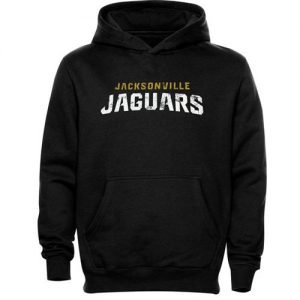 Jacksonville Jaguars Faded Wordmark Hoodie Black