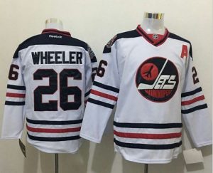Jets #26 Blake Wheeler White Heritage Classic Stitched NHL Jersey