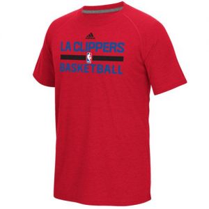 Los Angeles Clippers Adidas On-Court Climalite Ultimate T-Shirt Red
