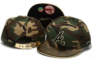 MLB Atlanta Braves Stitched Snapback Hats 004
