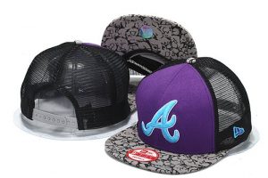 MLB Atlanta Braves Stitched Snapback Hats 006