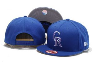 MLB Colorado Rockies Stitched Snapback Hats 017
