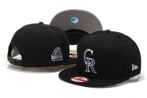 MLB Colorado Rockies Stitched Snapback Hats 018