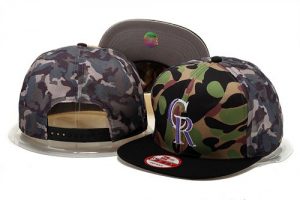 MLB Colorado Rockies Stitched Snapback Hats 021