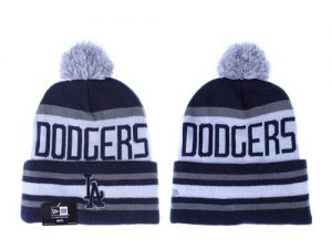MLB Los Angeles Dodgers Logo Stitched Knit Hats 003