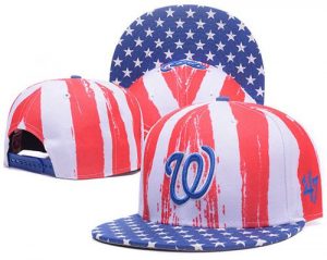 MLB Washington Nationals Stitched Snapback Hats 011