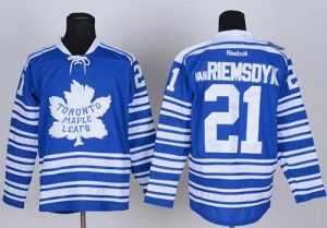 Maple Leafs #21 James Van Riemsdyk Blue 2014 Winter Classic Stitched NHL Jersey