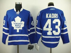 Maple Leafs #43 Nazem Kadri Embroidered Blue NHL Jersey