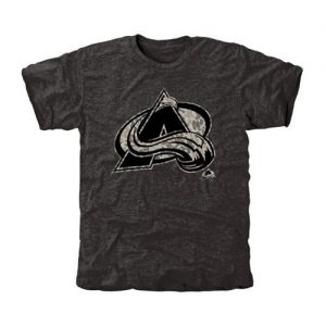 Men's Colorado Avalanche Black Rink Warrior T-Shirt