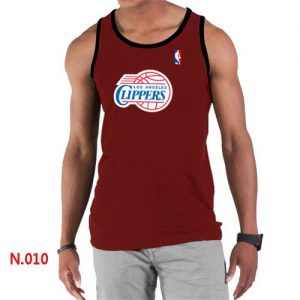 Men's NBA Los Angeles Clippers Big & Tall Primary Logo Tank Top Red