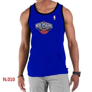 Men's NBA New Orleans Pelicans Big & Tall Primary Logo Tank Top Blue