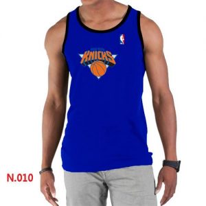 Men's NBA New York Knicks Big & Tall Primary Logo Tank Top Blue