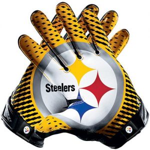 Men's Nike Pittsburgh Steelers Vapor Jet 2.0 Gloves