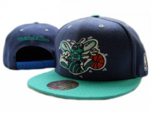 Mitchell and Ness NBA New Orleans Hornets Stitched Snapback Hats 105