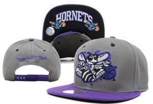 Mitchell and Ness NBA New Orleans Hornets Stitched Snapback Hats 134