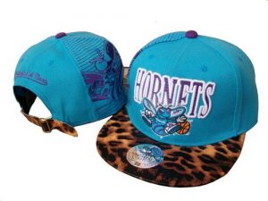 Mitchell and Ness NBA New Orleans Hornets Stitched Snapback Hats 136