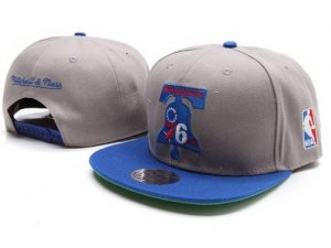 Mitchell and Ness NBA Philadelphia 76ers Stitched Snapback Hats 002