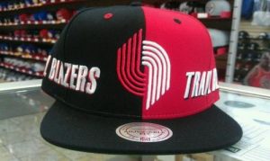 Mitchell and Ness NBA Portland Trail Blazers Stitched Snapback Hats 023