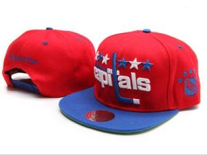 Mitchell and Ness NHL Washington Capitals Stitched Snapback Hats 002