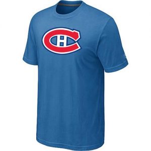 Montreal Canadiens Big & Tall Logo Indigo Blue NHL T-Shirts