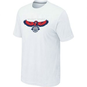 NBA Atlanta Hawks Big & Tall Primary Logo T-Shirt White