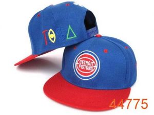 NBA Detroit Pistons Stitched TISA Snapback Hats 003