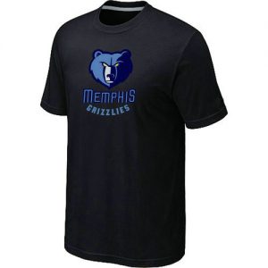NBA Memphis Grizzlies Big & Tall Primary Logo T-Shirt Black