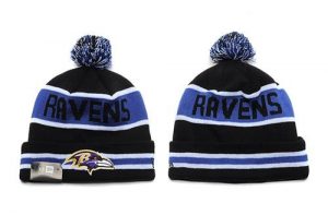 NFL Baltimore Ravens Logo Stitched Knit Beanies 009