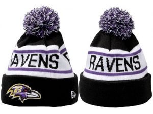 NFL Baltimore Ravens Logo Stitched Knit Beanies 015