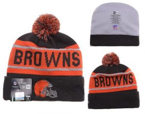 NFL Cleverland Browns Logo Stitched Knit Beanies 006