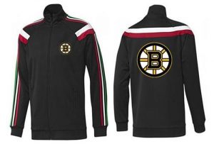 NHL Boston Bruins Zip Jackets Black-1