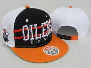 NHL Edmonton Oilers Stitched Zephyr Snapback Hats 002