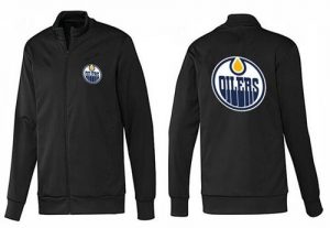 NHL Edmonton Oilers Zip Jackets Black-1
