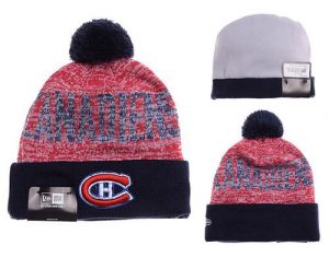 NHL Montreal Canadiens New Era Logo Stitched Knit Beanies 002