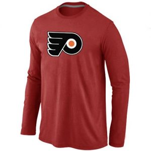 NHL Philadelphia Flyers Big & Tall Logo Long Sleeve T-Shirt Red