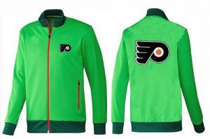 NHL Philadelphia Flyers Zip Jackets Green