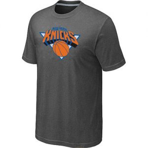 New York Knicks Big & Tall Primary Logo T-Shirt Dark Grey
