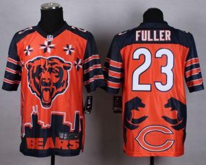 Nike Bears #23 Kyle Fuller Orange Men's Stitched NFL Elite Noble Fashion Jersey