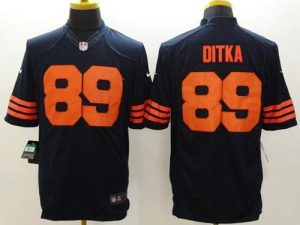 Nike Bears #89 Mike Ditka Navy Blue 1940s Throwback Men's Stitched NFL Limited Jersey