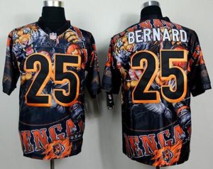 Nike Bengals #25 Giovani Bernard Team Color Men's Stitched NFL Fanatical Version Jersey