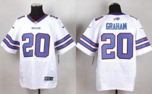 Nike Bills #20 Corey Graham White Men's Stitched NFL New Elite Jersey