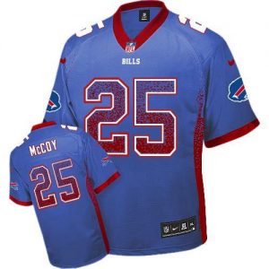Nike Bills #25 LeSean McCoy Royal Blue Team Color Men's Stitched NFL Elite Drift Fashion Jersey