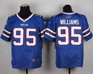 Nike Bills #95 Kyle Williams Royal Blue Team Color Men's Stitched NFL New Elite Jersey