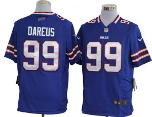 Nike Bills #99 Marcell Dareus Royal Blue Team Color Men's Embroidered NFL Game Jersey