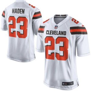 Nike Browns #23 Joe Haden White Youth Stitched NFL New Elite Jersey