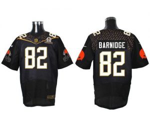 Nike Browns #82 Gary Barnidge Black 2016 Pro Bowl Men's Stitched NFL Elite Jersey