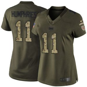 Nike Buccaneers #11 Adam Humphries Green Women's Stitched NFL Limited Salute to Service Jersey
