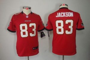 Nike Buccaneers #83 Vincent Jackson Red Team Color Youth Embroidered NFL Limited Jersey