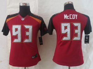Nike Buccaneers #93 Gerald McCoy Red Team Color Women's Stitched NFL New Limited Jersey