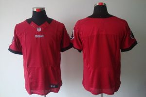 Nike Buccaneers Blank Red Team Color Men's Embroidered NFL Elite Jersey